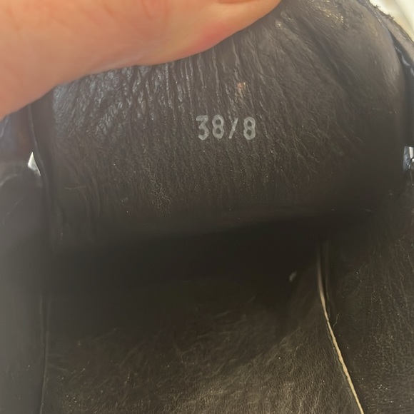 VGUC rag & bone navy blue leather flats - Picture 9 of 9